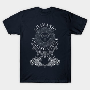 Shamanic Healing Circle Healer Shaman Shamanic drumming community T-Shirt